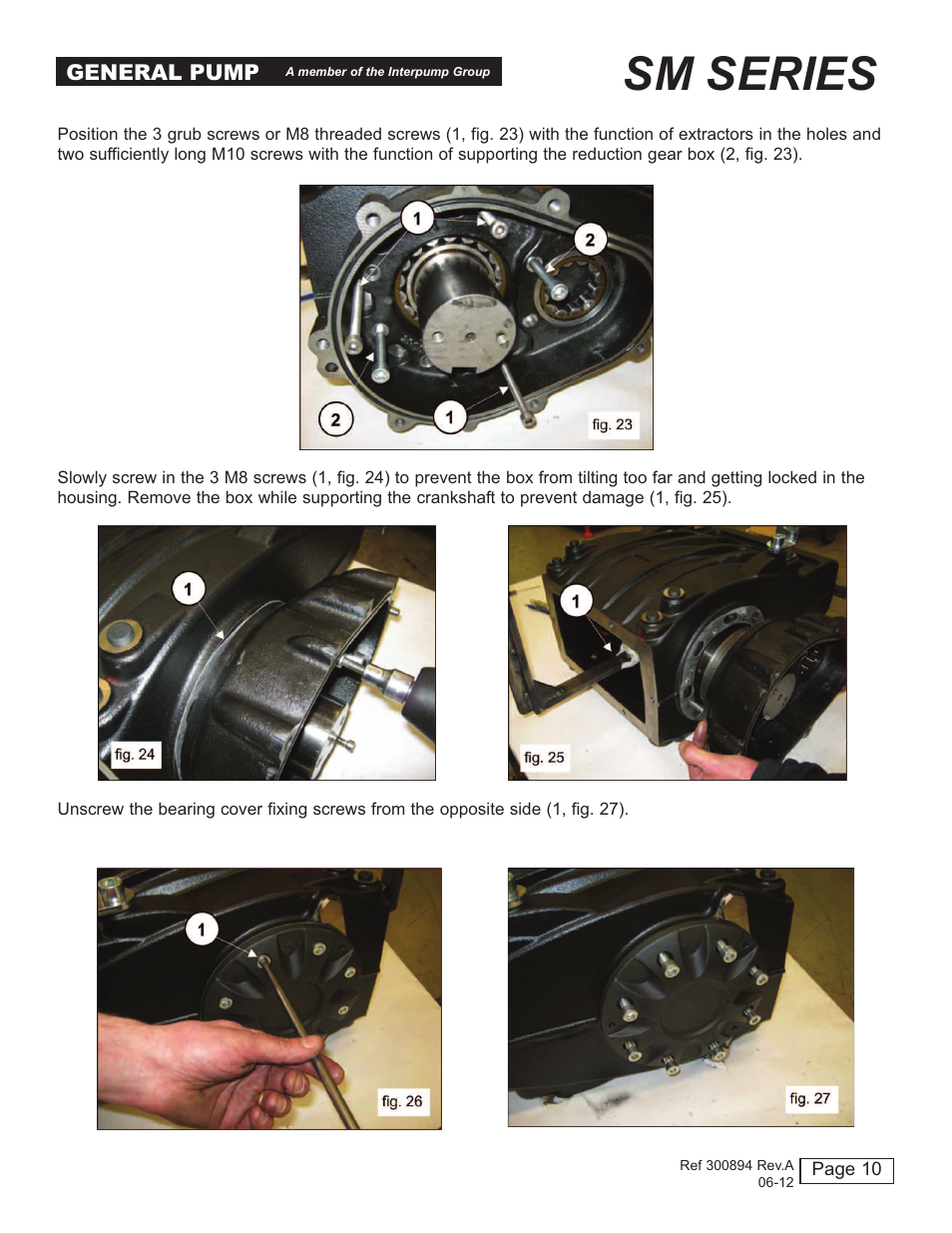 Sm series | General Pump SM Repair Manual User Manual | Page 10 / 41