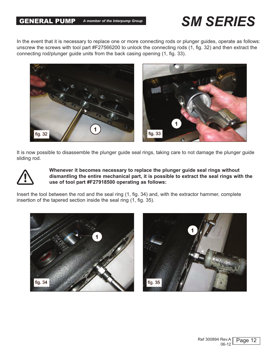 Sm series | General Pump SM Repair Manual User Manual | Page 12 / 41
