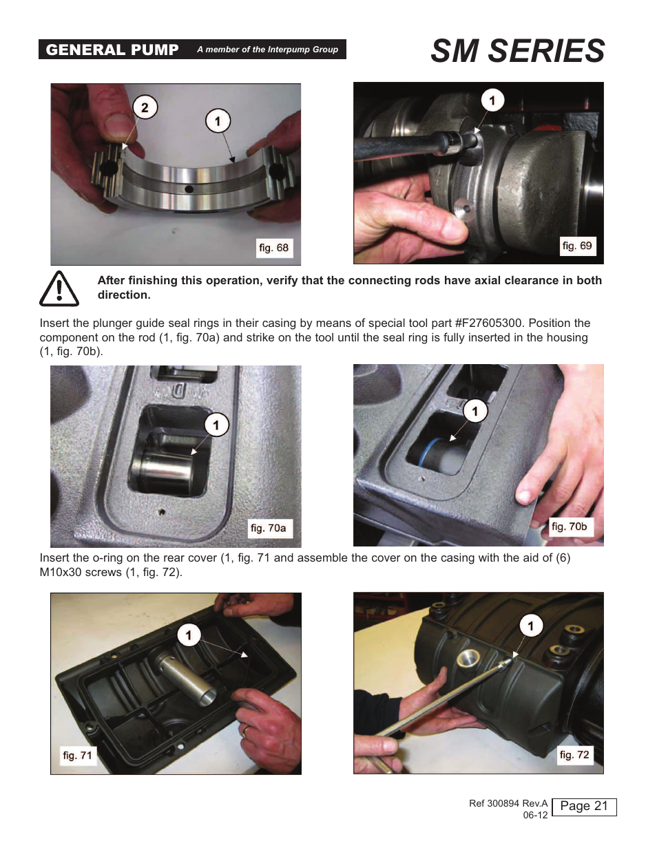 Sm series | General Pump SM Repair Manual User Manual | Page 21 / 41