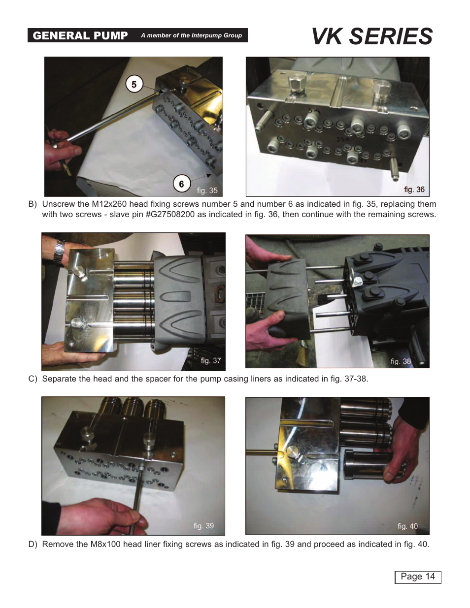 Vk series | General Pump VK Repair Manual User Manual | Page 14 / 24