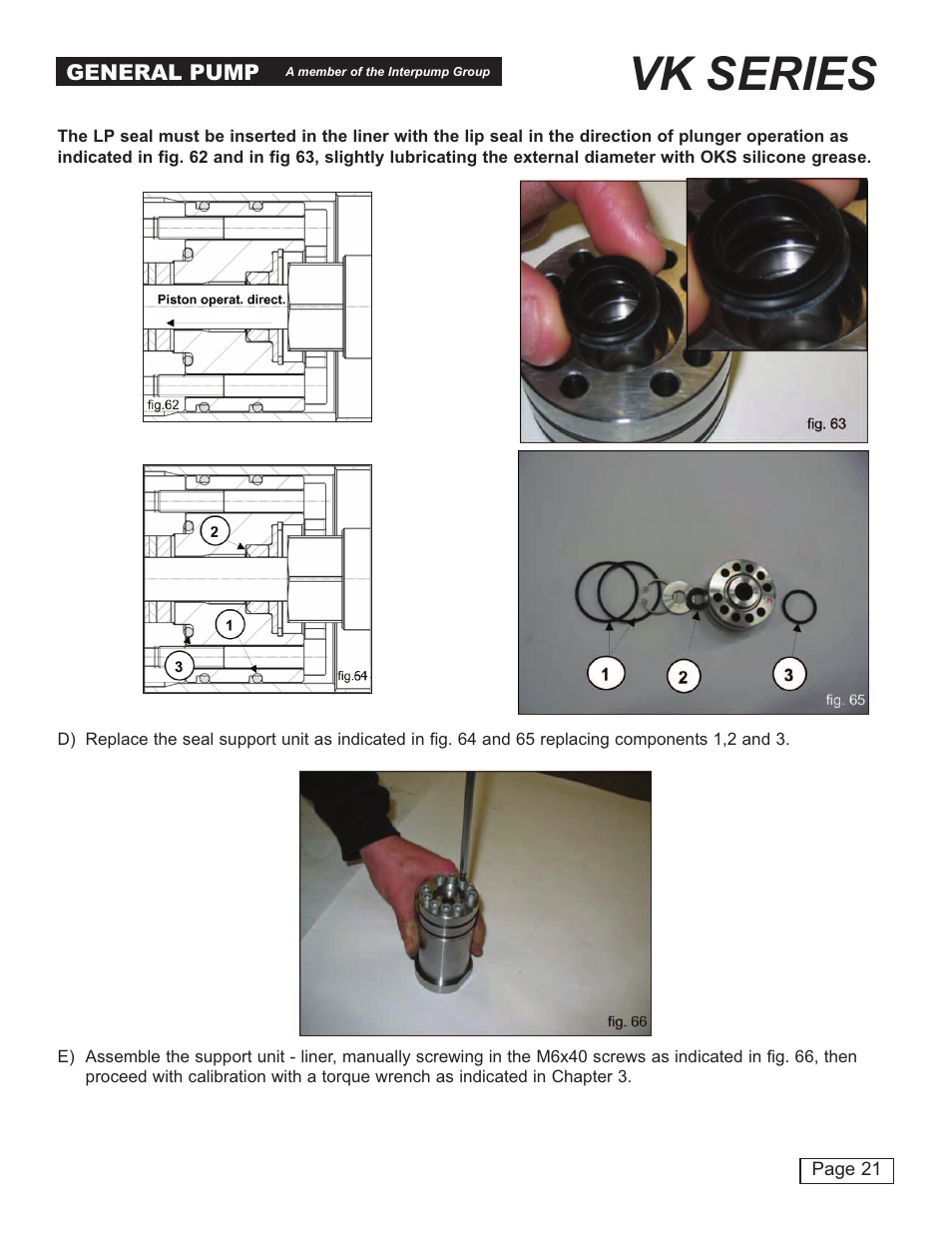 Vk series | General Pump VK Repair Manual User Manual | Page 21 / 24