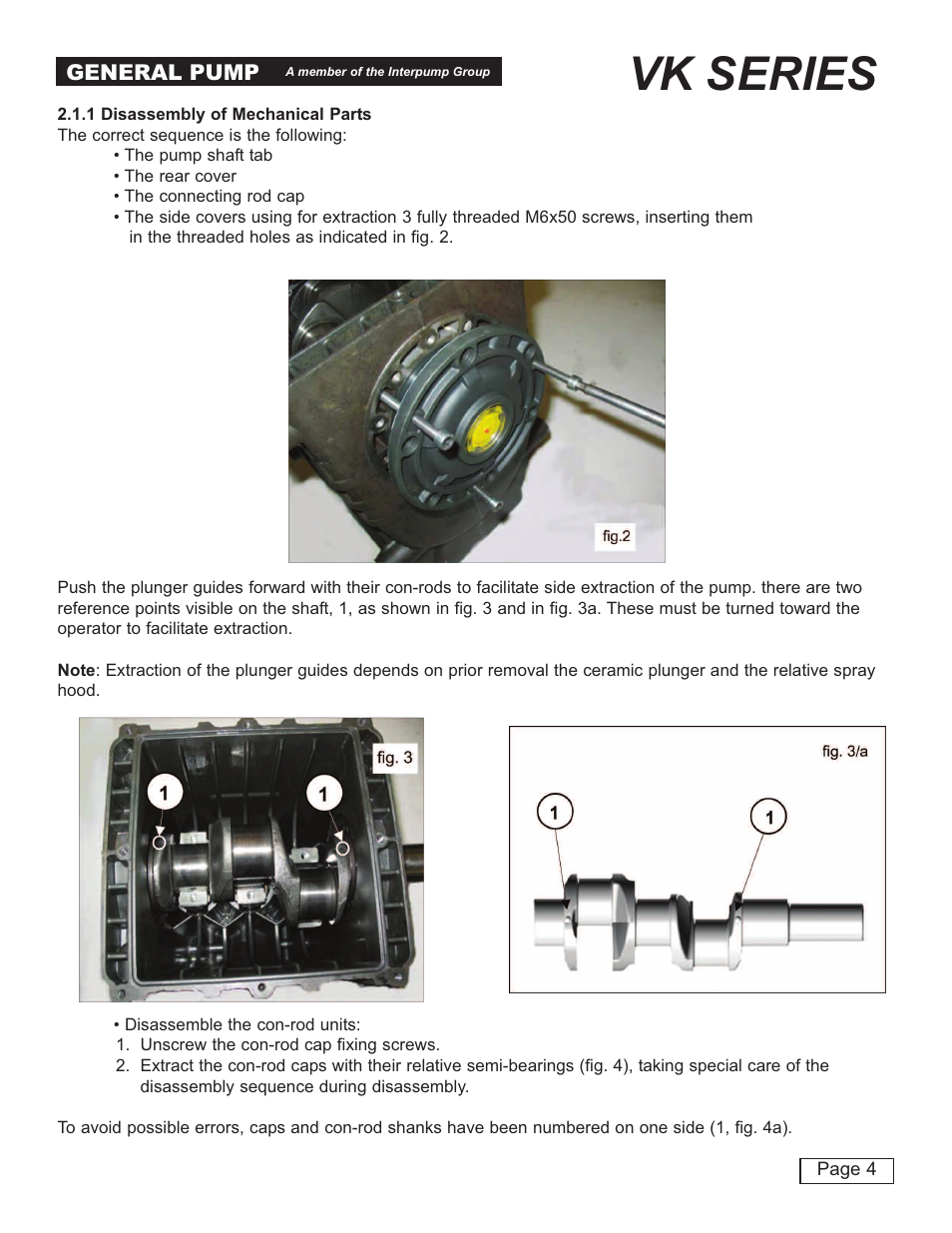 Vk series | General Pump VK Repair Manual User Manual | Page 4 / 24