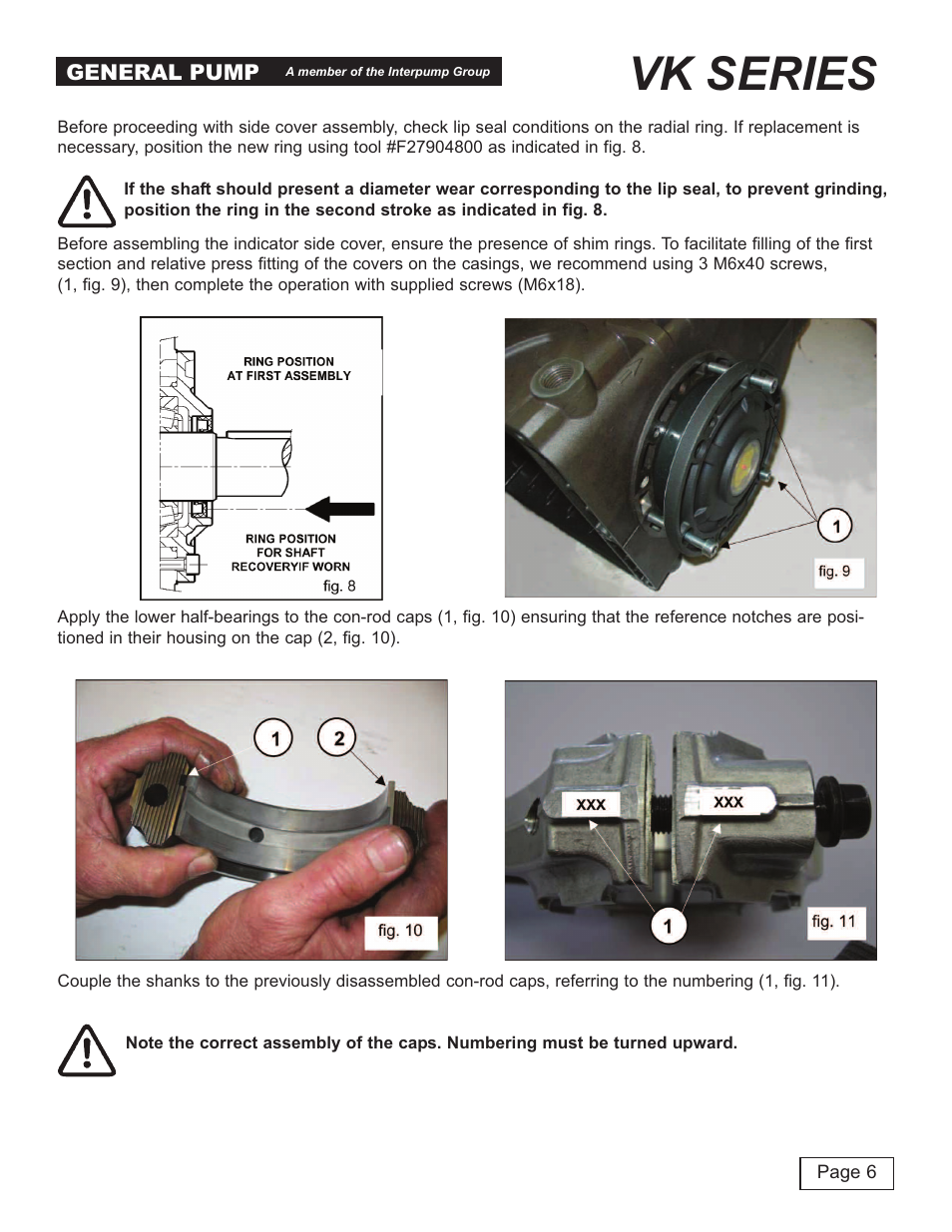 Vk series | General Pump VK Repair Manual User Manual | Page 6 / 24