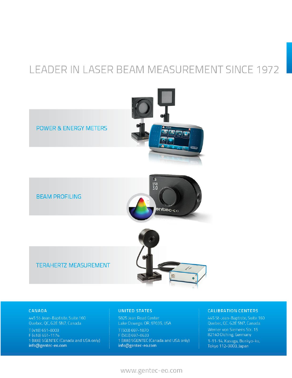 Gentec-EO UNO User Manual | Page 14 / 14