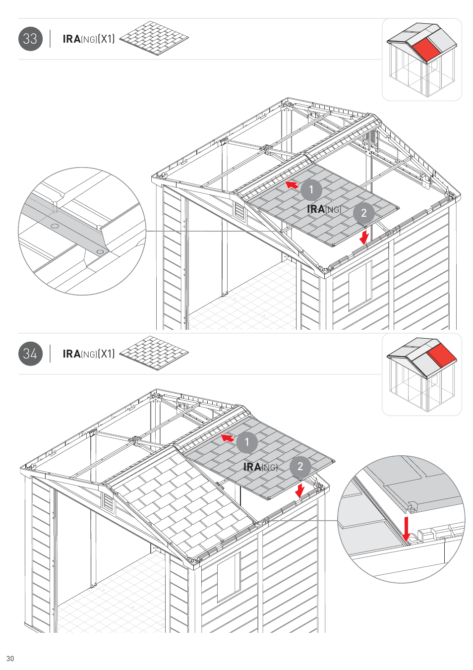 Keter Infinity 8X6 NG User Manual | Page 32 / 60