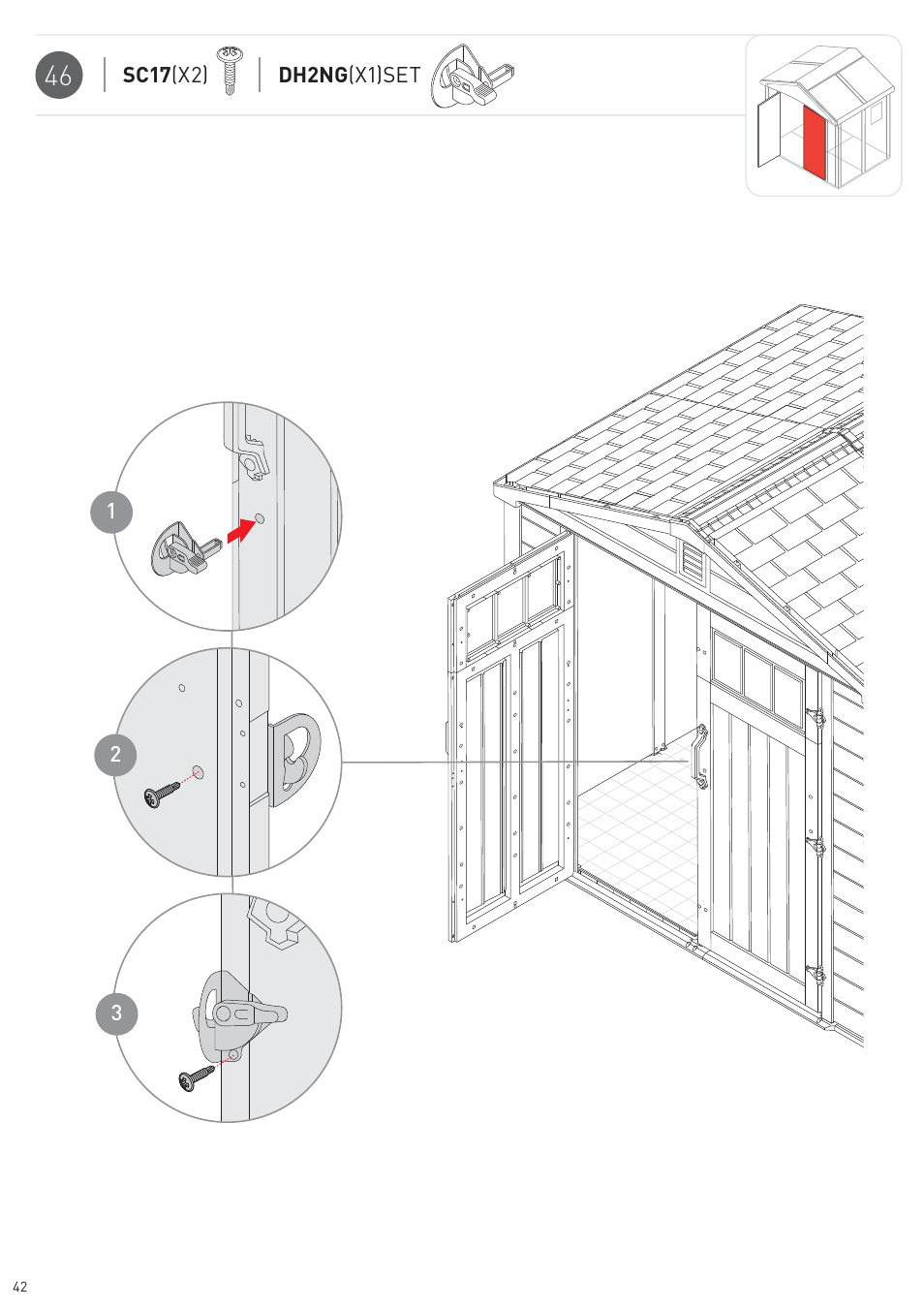 Keter Infinity 8X6 NG User Manual | Page 44 / 60