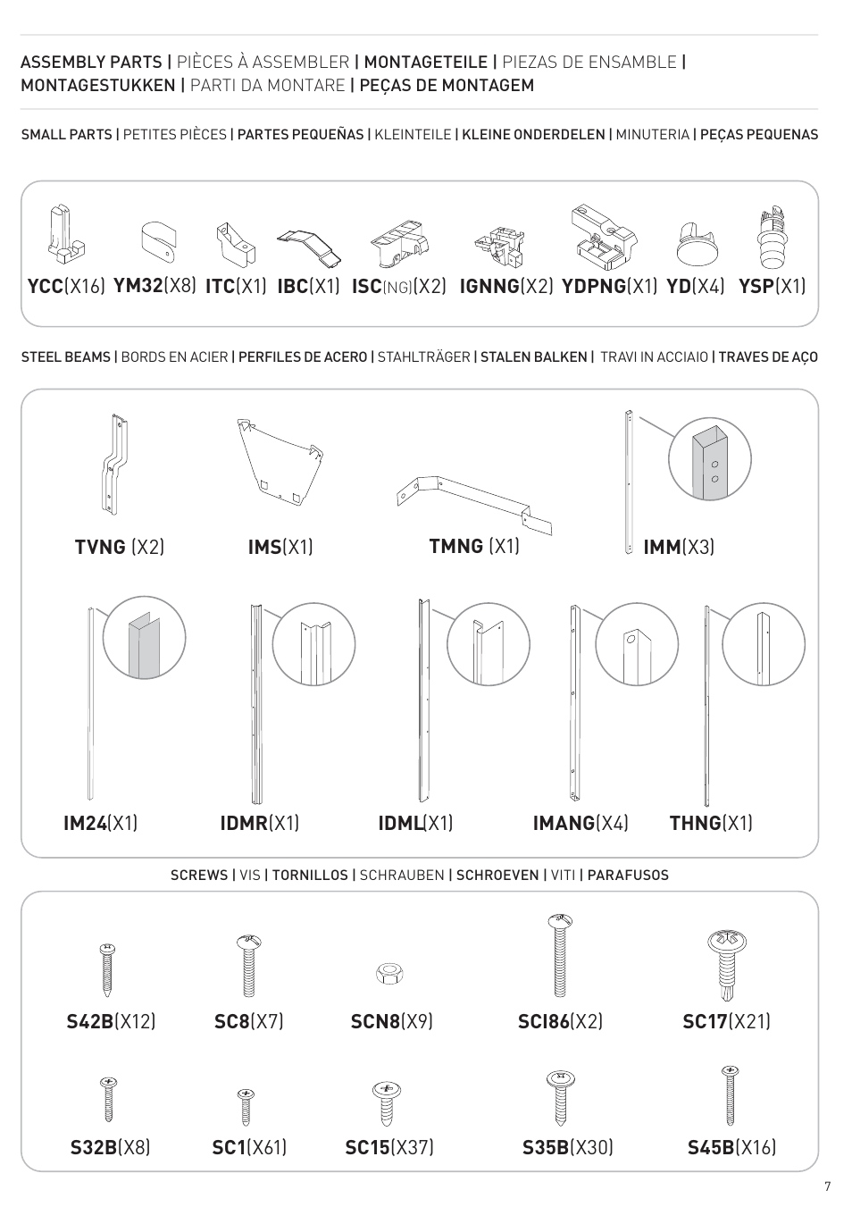 Keter Infinity 8X6 NG User Manual | Page 9 / 60