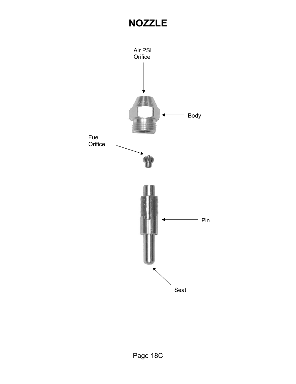 Nozzle | Lanair HI140i User Manual | Page 26 / 90