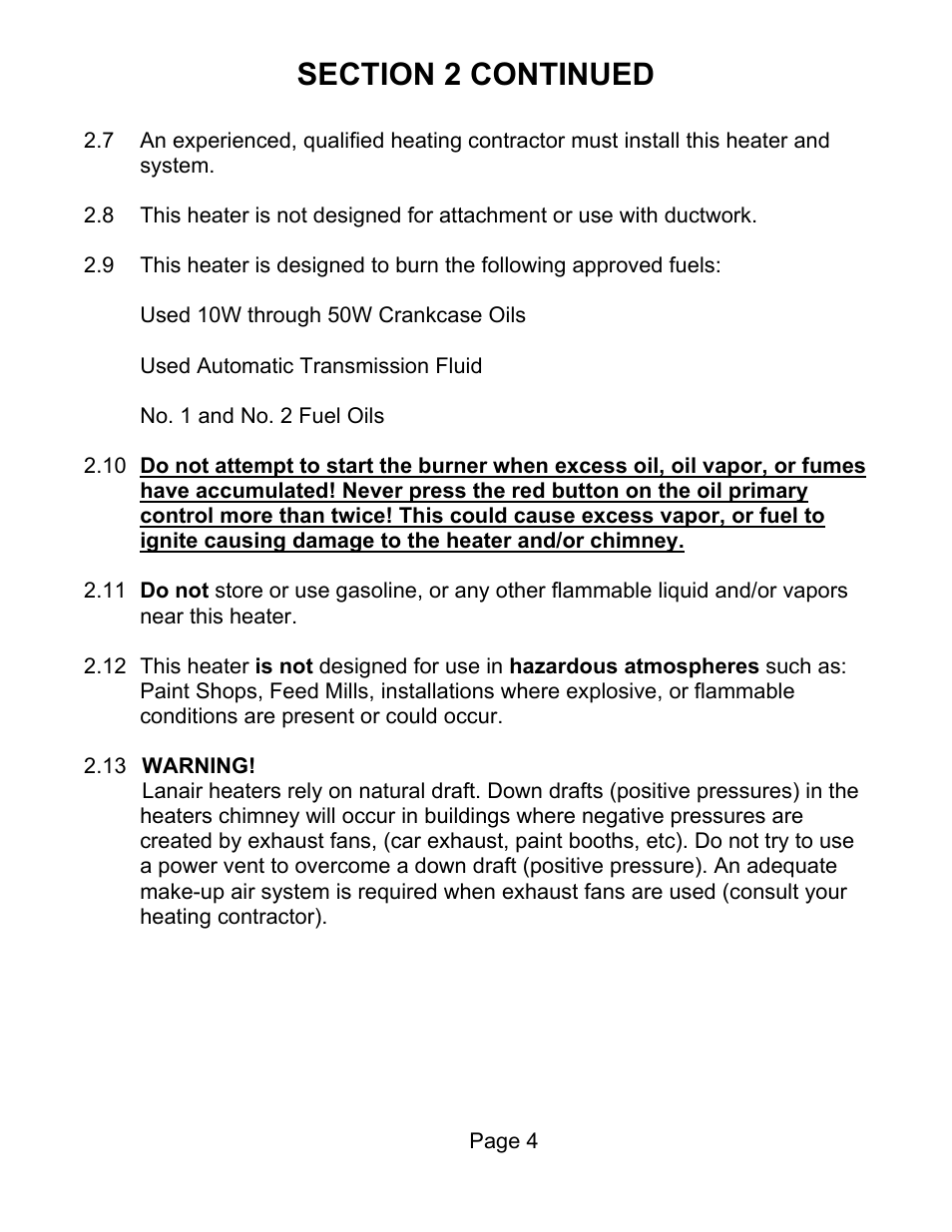 Lanair HI140i User Manual | Page 5 / 90