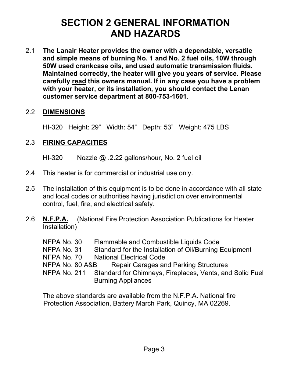 Lanair HI320 User Manual | Page 4 / 88