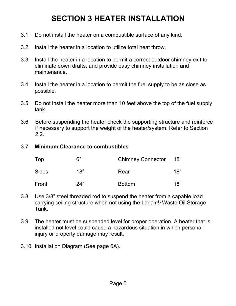 Lanair HI320 User Manual | Page 6 / 88