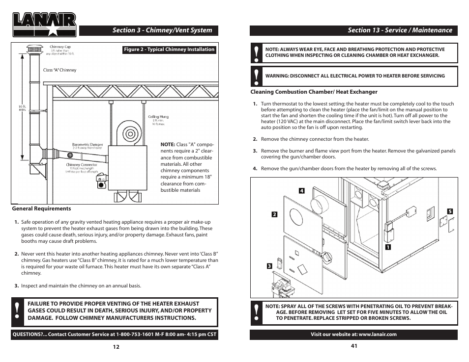 Lanair DHI 300 User Manual | Page 12 / 52