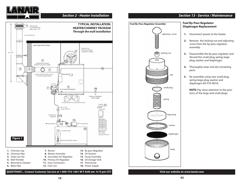 Lanair DHI 300 User Manual | Page 43 / 52