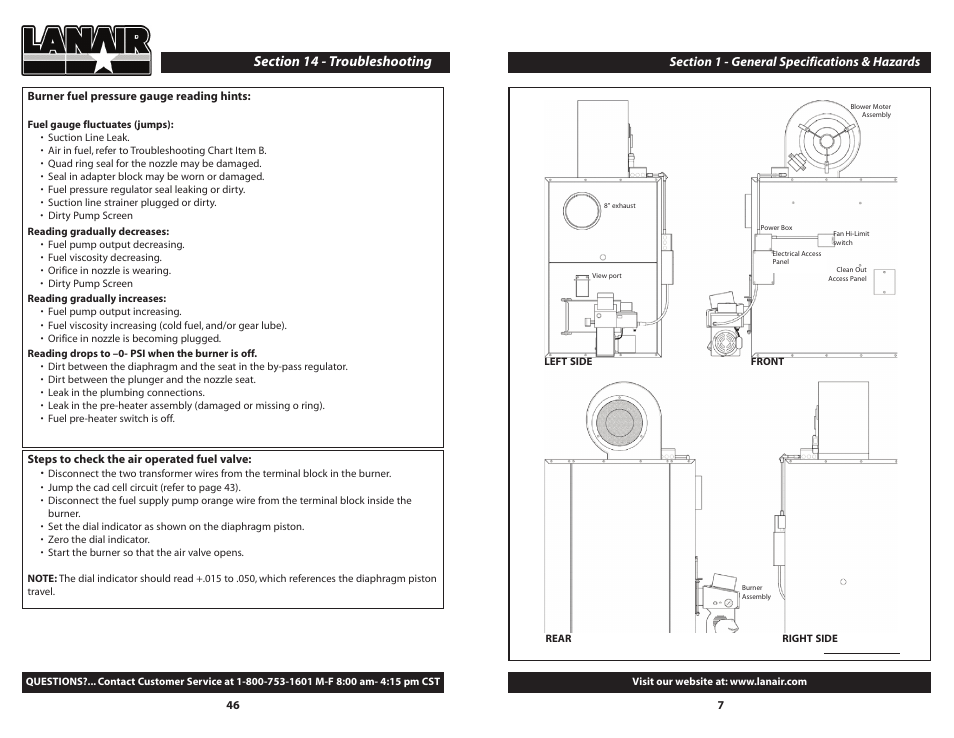 Lanair DHI 300 User Manual | Page 7 / 52