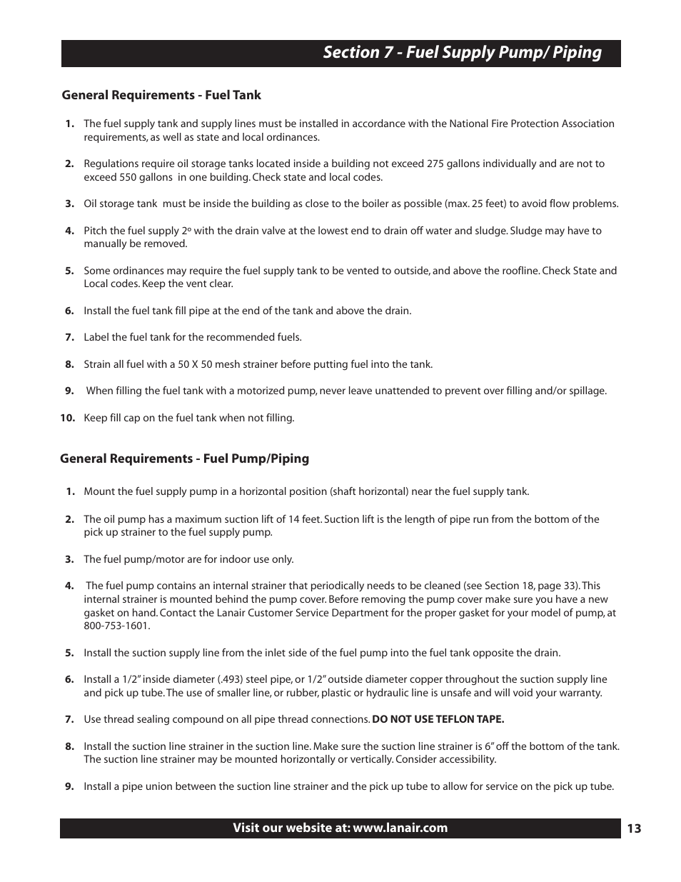 Lanair MXB360 User Manual | Page 13 / 44