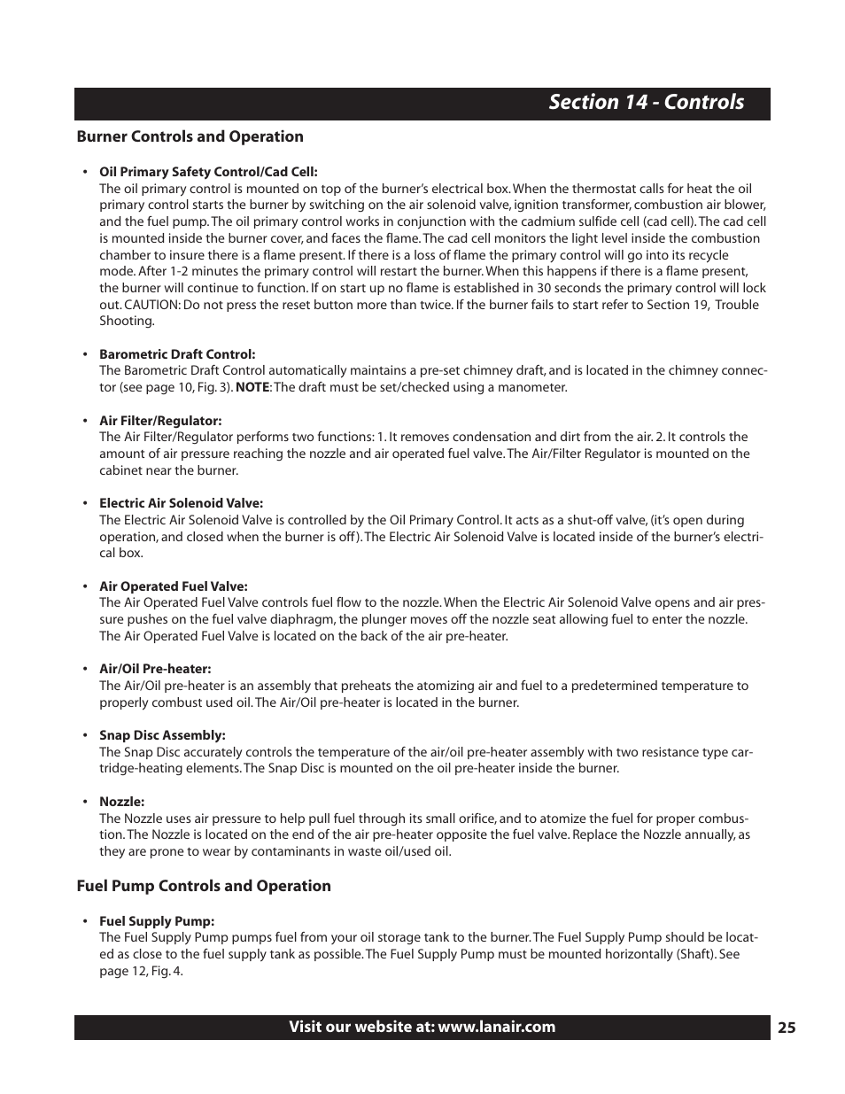 Lanair MXB360 User Manual | Page 25 / 44