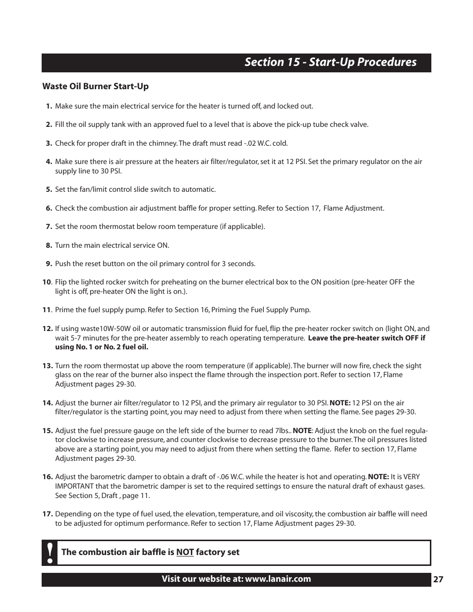 Lanair MXB360 User Manual | Page 27 / 44