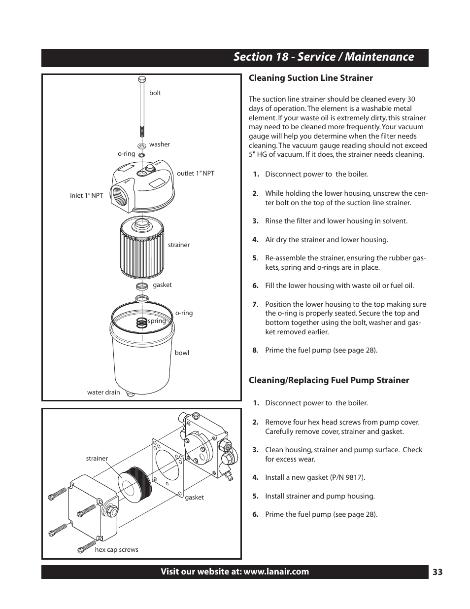 Lanair MXB360 User Manual | Page 33 / 44