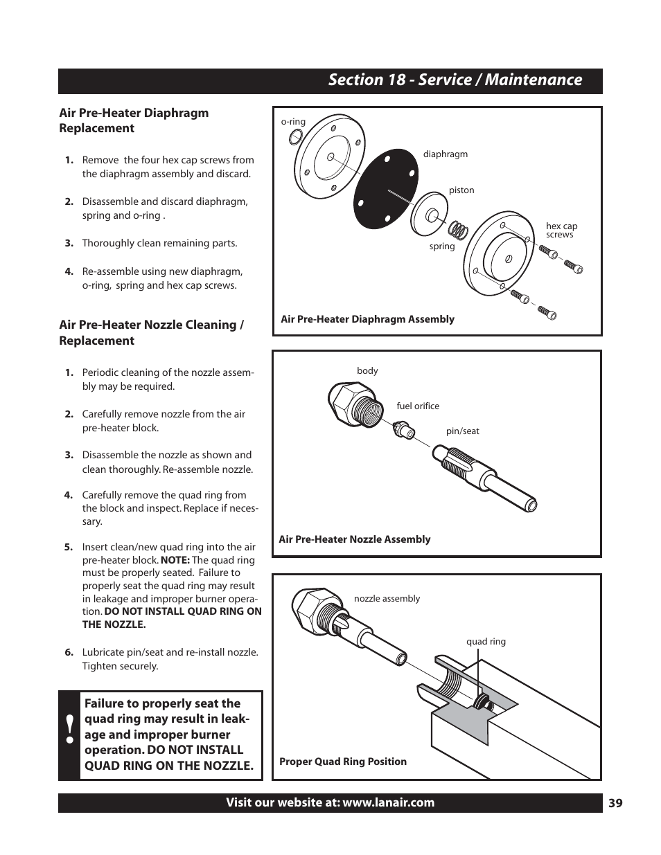 Lanair MXB360 User Manual | Page 39 / 44