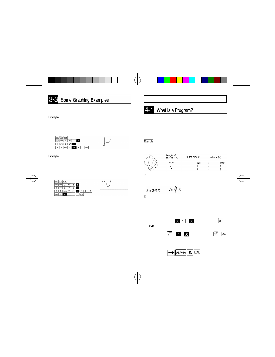 Program calculations | Sentry Industries CA756 User Manual | Page 61 / 85