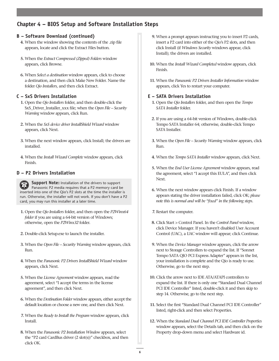 Sonnet Technologies Qio Windows User Manual | Page 10 / 16