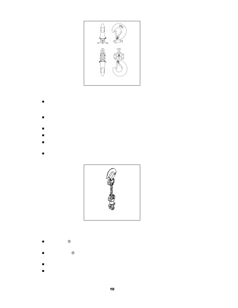 Harrington Hoists and Cranes LB Lever Hoist - (L5) User Manual | Page 10 / 64