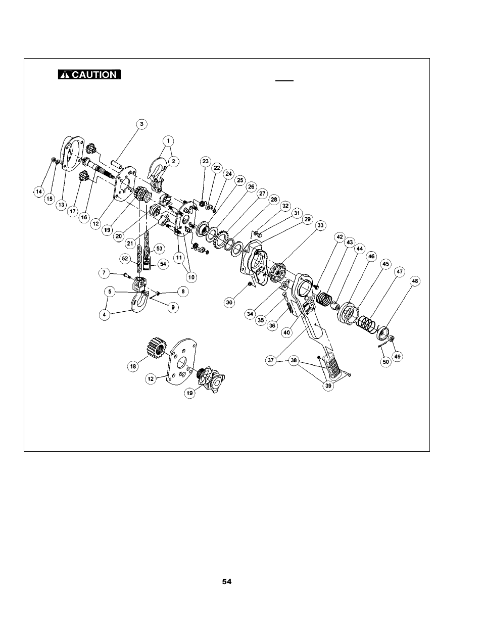 Harrington Hoists and Cranes LB Lever Hoist - (L5) User Manual | Page 54 / 64