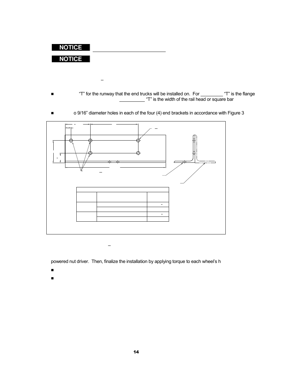 3 end trucks | Harrington Hoists and Cranes HPC 500 End Truck User Manual | Page 14 / 32