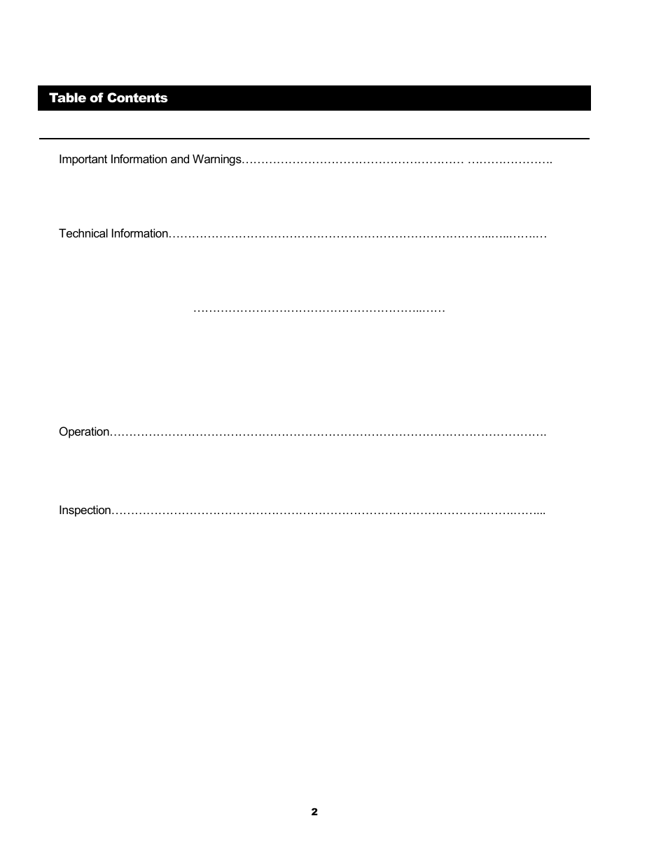 Harrington Hoists and Cranes HPC 500 End Truck User Manual | Page 2 / 32