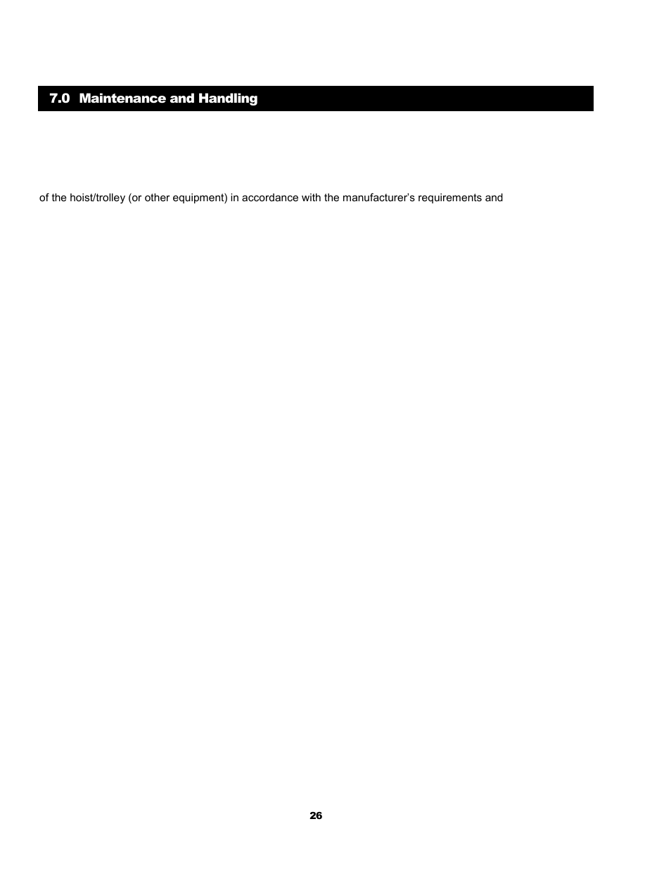 Harrington Hoists and Cranes HPC 500 End Truck User Manual | Page 26 / 32