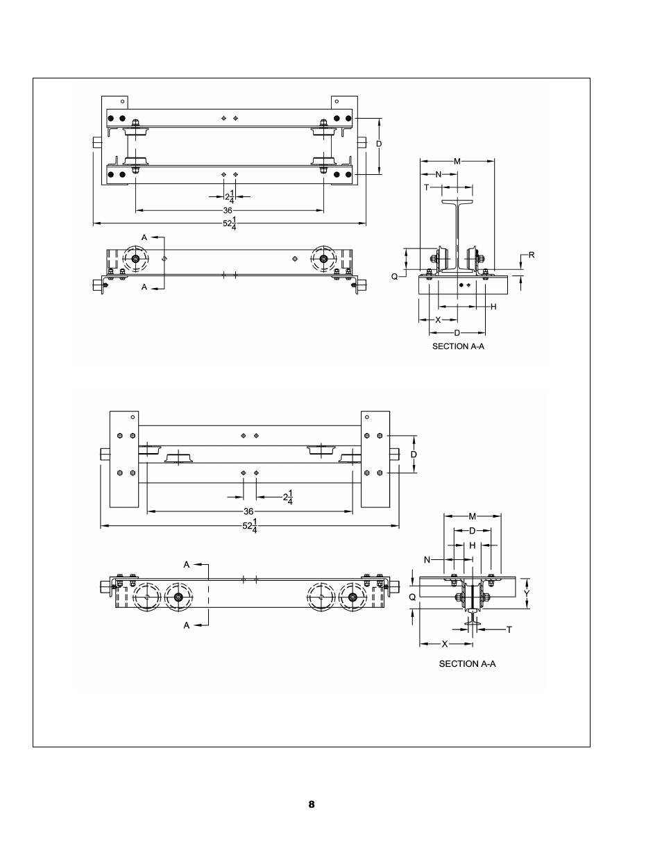 Harrington Hoists and Cranes HPC 500 End Truck User Manual | Page 8 / 32