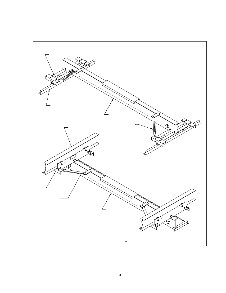 2 part names | Harrington Hoists and Cranes HPC 500 End Truck User Manual | Page 9 / 32