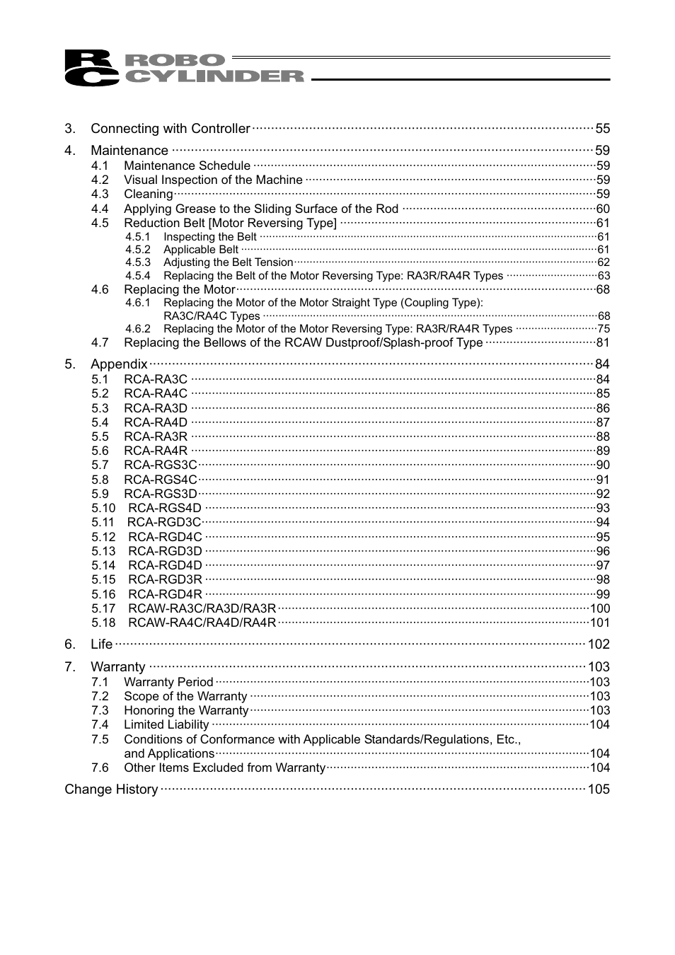 IAI America RCAW User Manual | Page 6 / 114