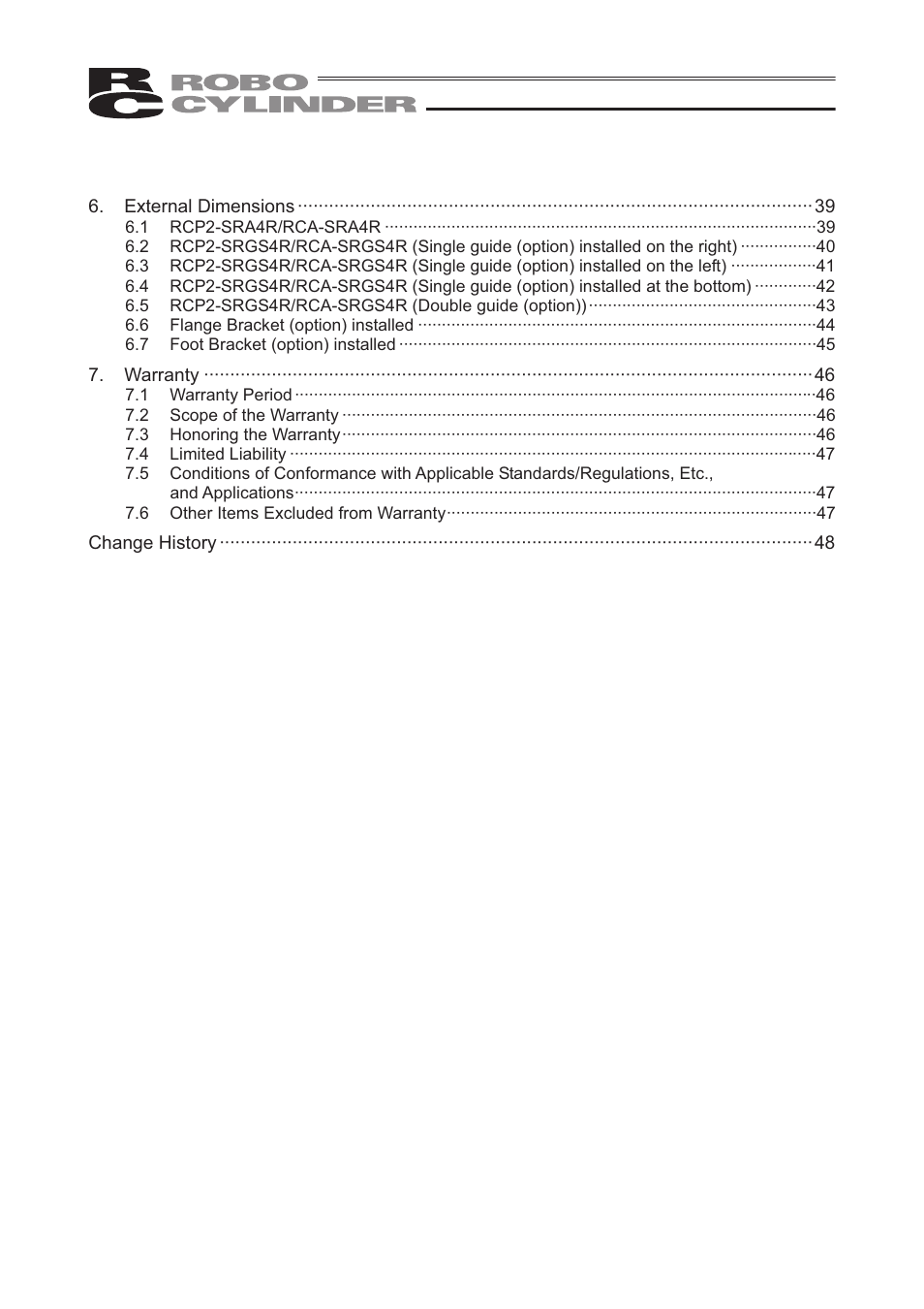 IAI America RCP2-SRGD4R User Manual | Page 6 / 56