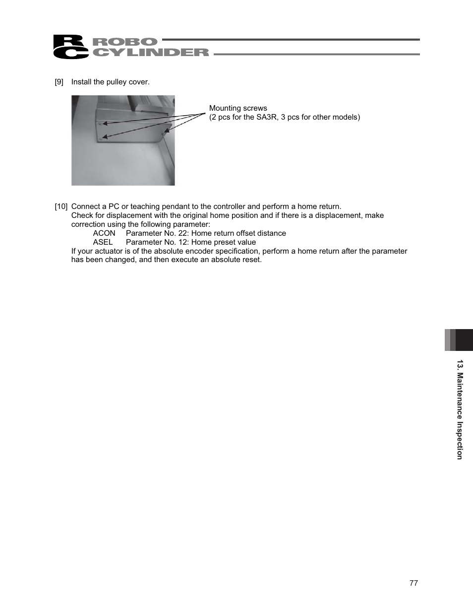 IAI America RCA2-SA6R User Manual | Page 85 / 92