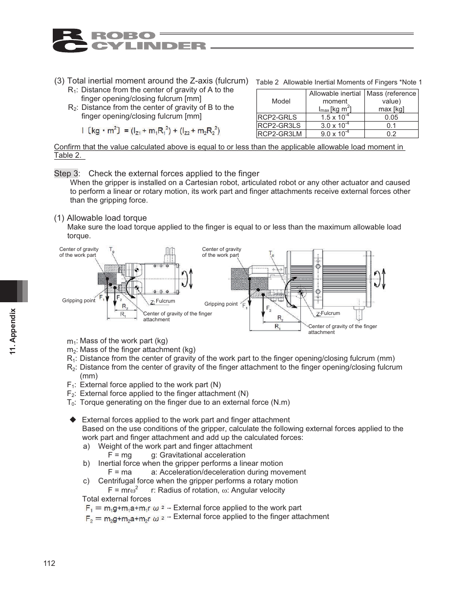 IAI America RCP2W-GRLS User Manual | Page 122 / 130