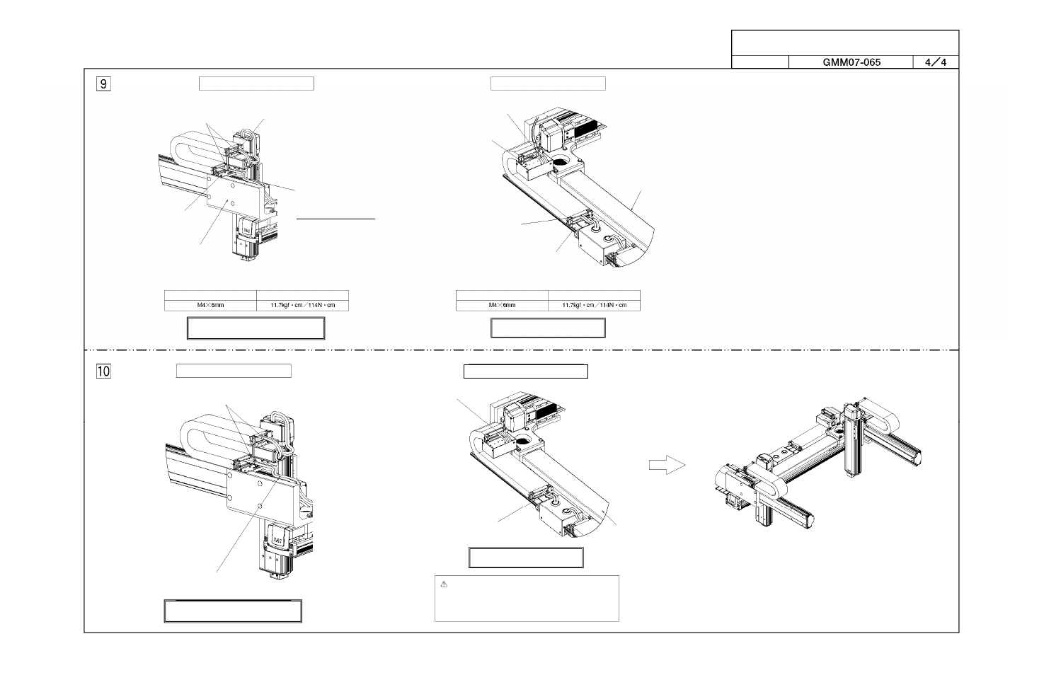 Icspa6-b3n1h (m) b3h (m), Z1-axis cables x-axis, y1-axis cables, Drawing no | Z1-axis cables, X-axis, y1-axis, z1-axis cables | IAI America NS User Manual | Page 12 / 16