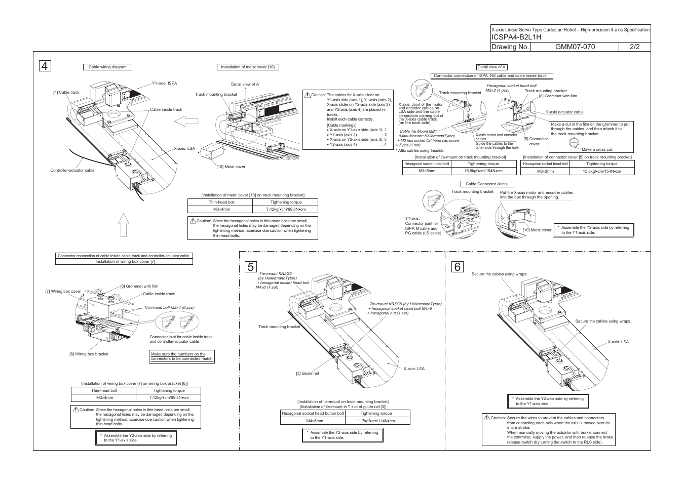 Icspa4-b2l1h | IAI America LSA User Manual | Page 8 / 16