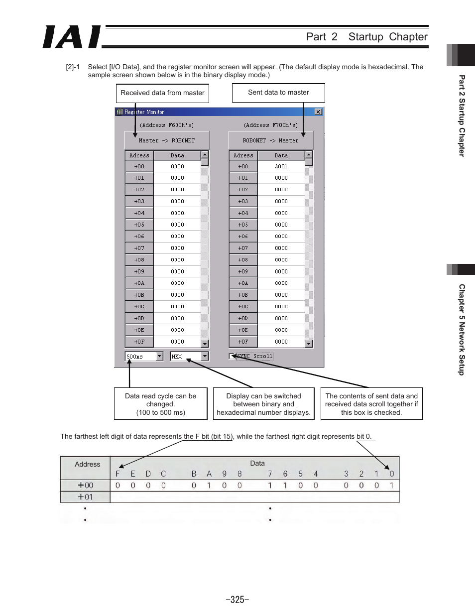 Part 2 startup chapter | IAI America REXT User Manual | Page 325 / 443