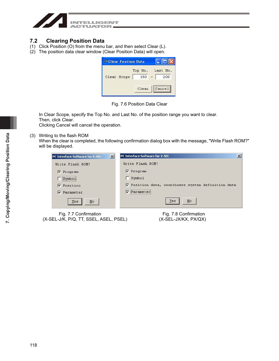 2 clearing position data | IAI America IA-101-X-USBMW User Manual | Page 126 / 248