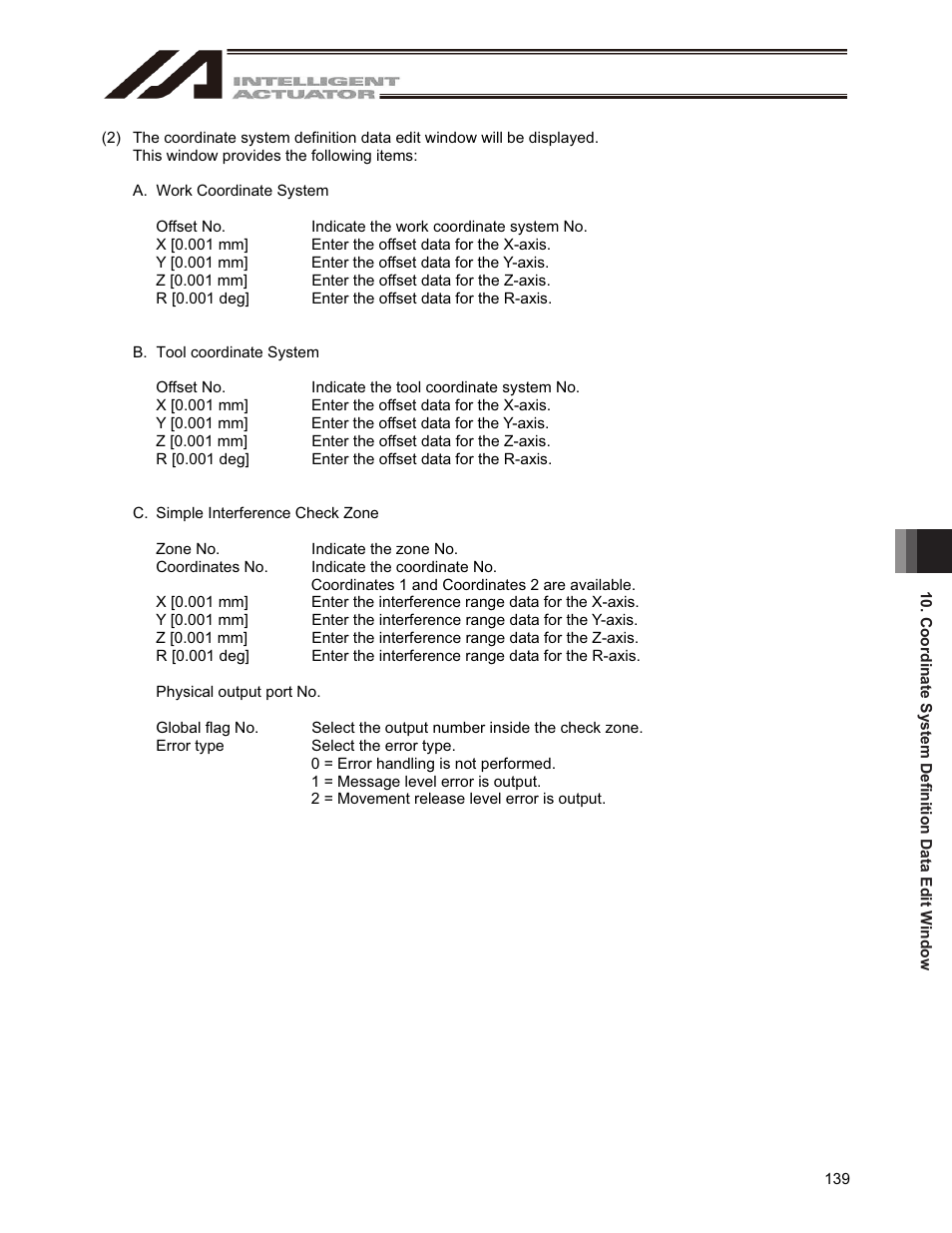 IAI America IA-101-X-USBMW User Manual | Page 147 / 248