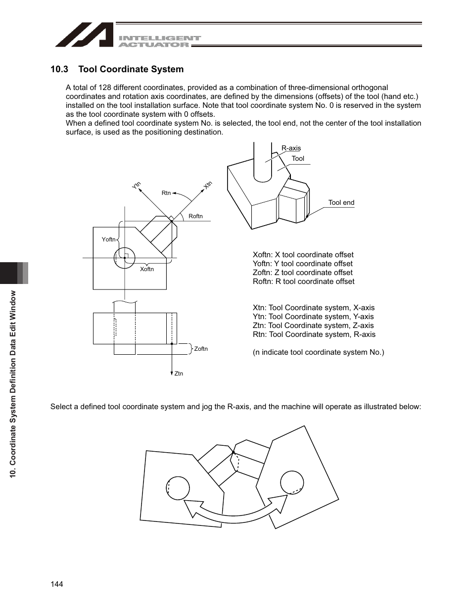 3 tool coordinate system | IAI America IA-101-X-USBMW User Manual | Page 152 / 248