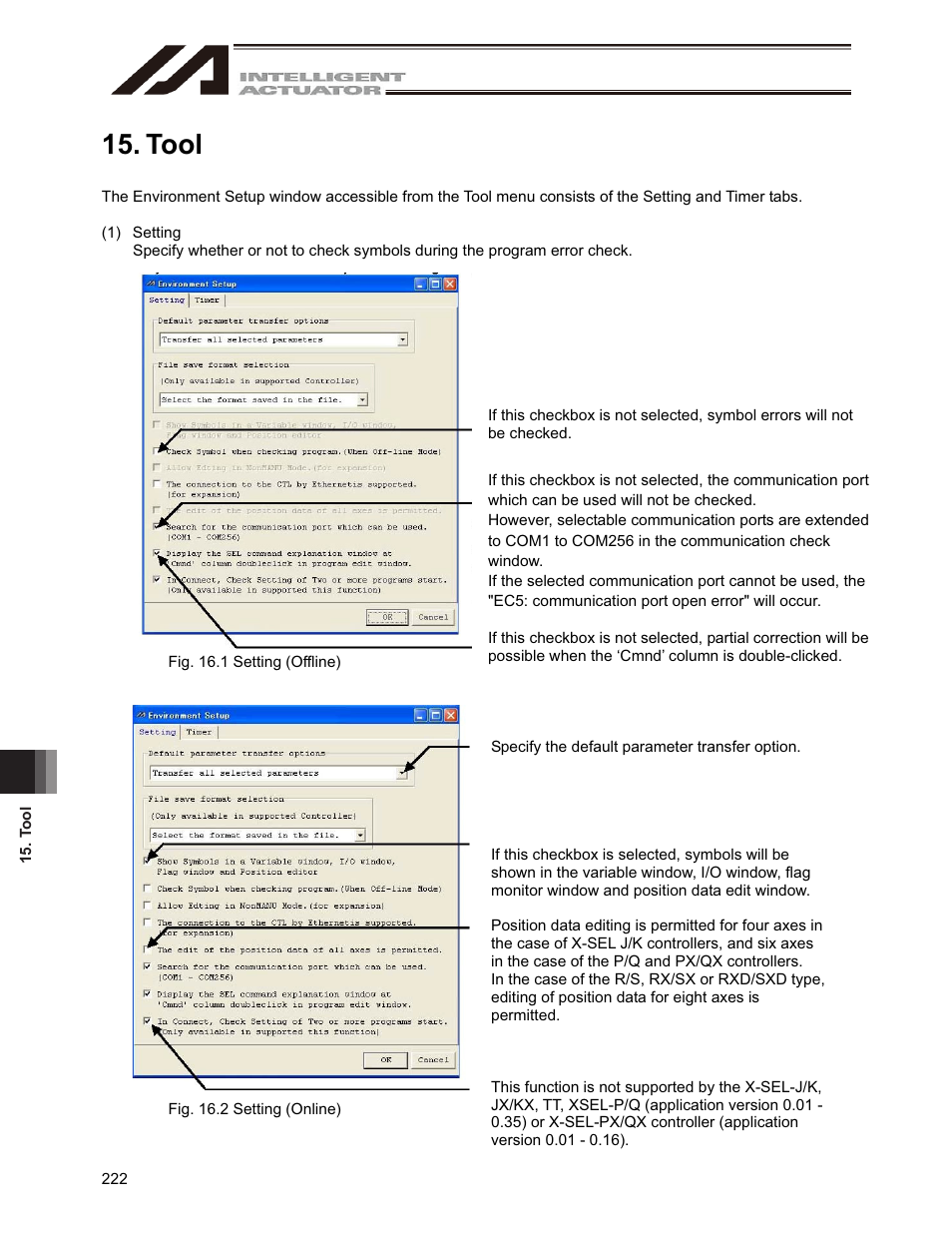 Tool | IAI America IA-101-X-USBMW User Manual | Page 230 / 248