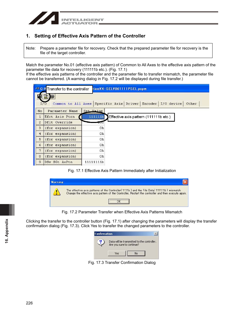 IAI America IA-101-X-USBMW User Manual | Page 234 / 248