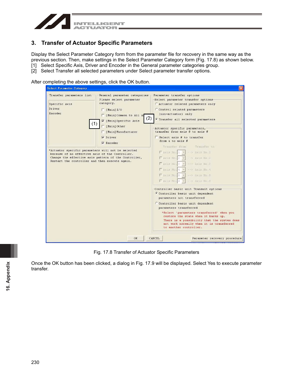 IAI America IA-101-X-USBMW User Manual | Page 238 / 248