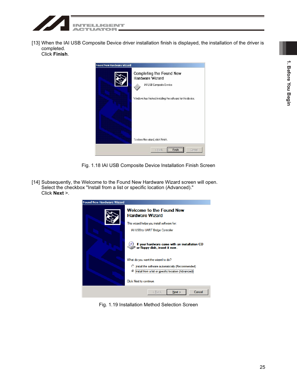 IAI America IA-101-X-USBMW User Manual | Page 33 / 248