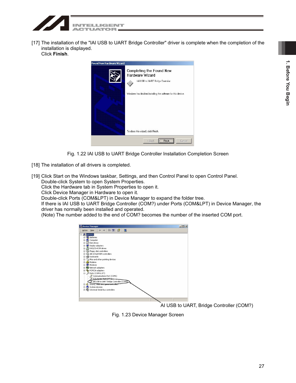 IAI America IA-101-X-USBMW User Manual | Page 35 / 248