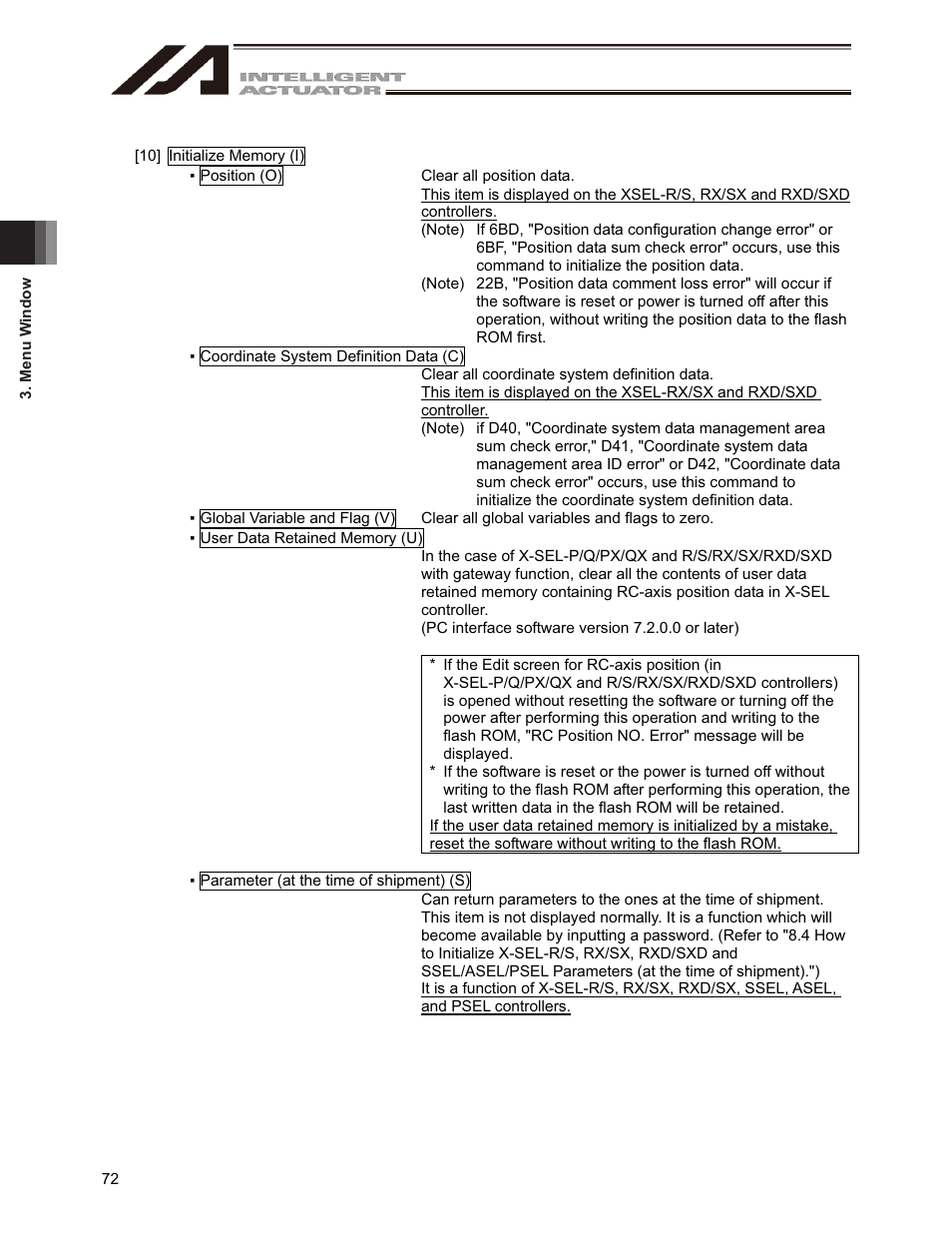 IAI America IA-101-X-USBMW User Manual | Page 80 / 248