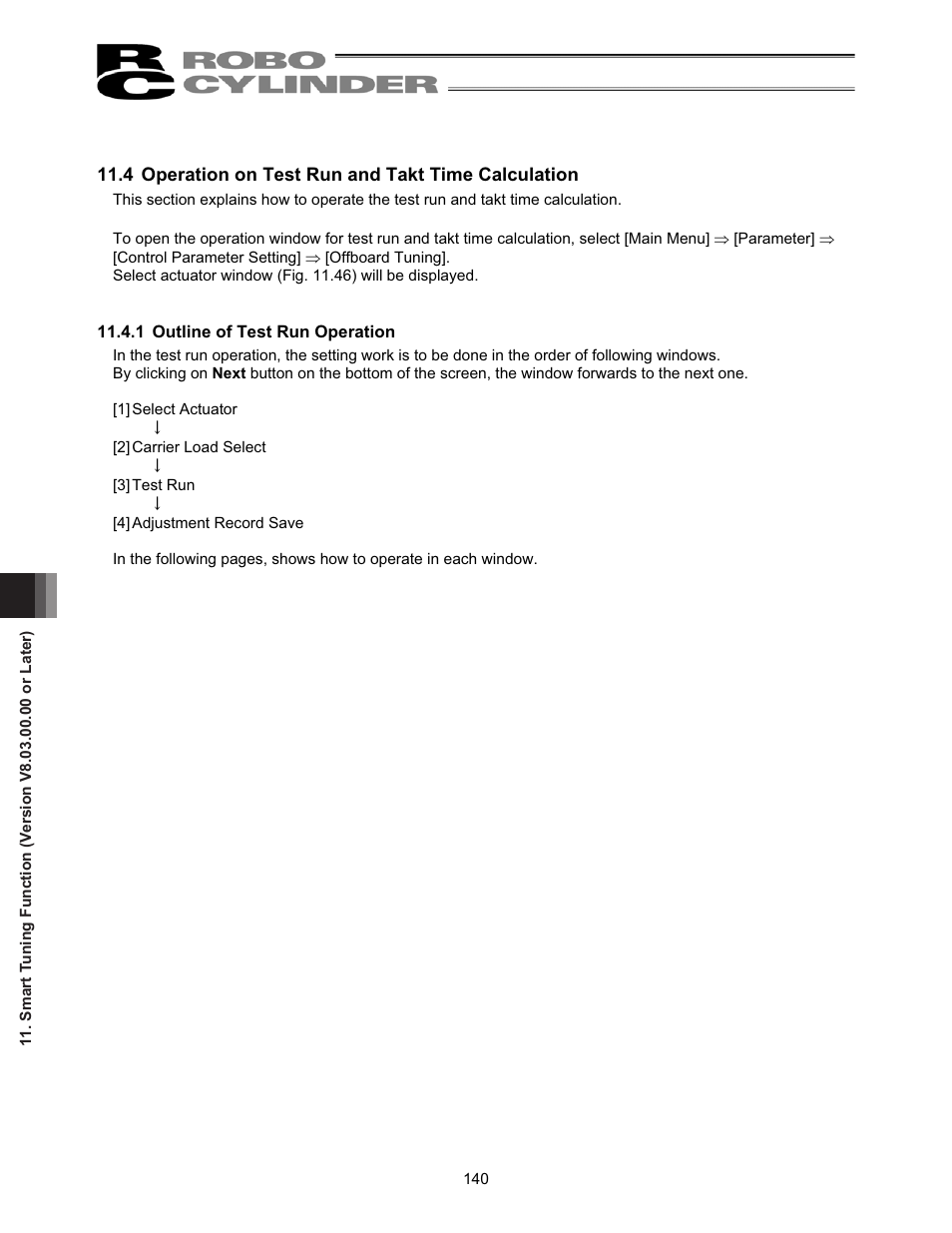 4 operation on test run and takt time calculation | IAI America RCM-101-USB User Manual | Page 152 / 264