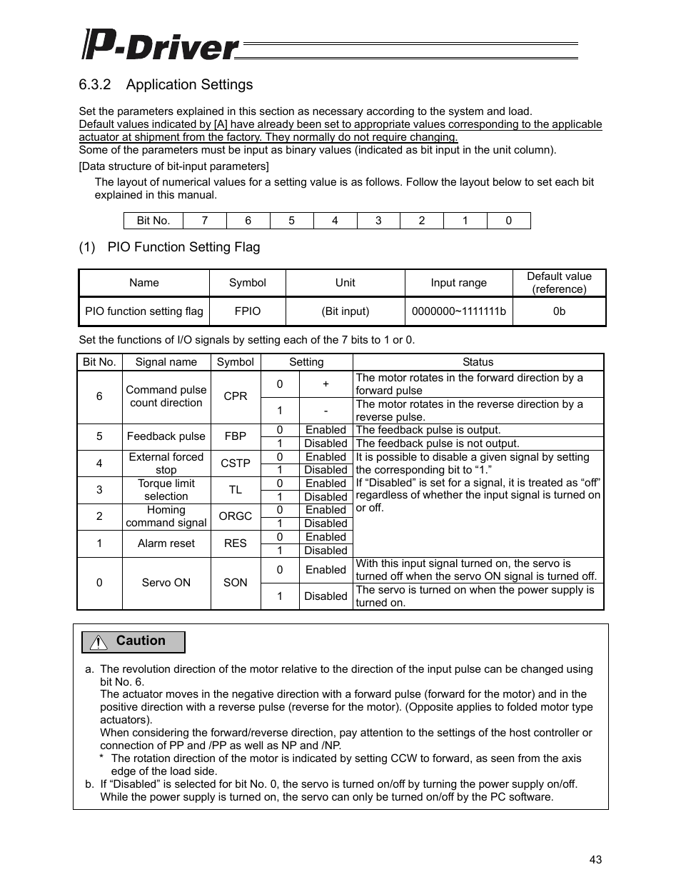 2 application settings | IAI America PDR-101-MW User Manual | Page 53 / 108